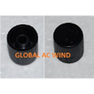 TAPA GUSANILLO R134A BAJA M81.0 ; Roca M10x0.75 Negro